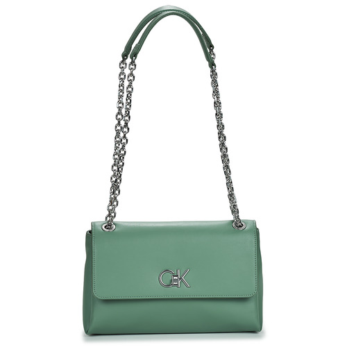 Calvin Klein Jeans - RE-LOCK EW CONV CROSSBODY - Vert