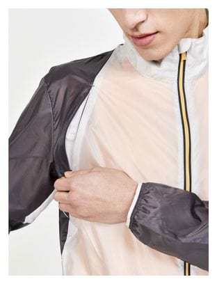 Veste coupe-vent Craft Pro Hypervent Gris Blanc