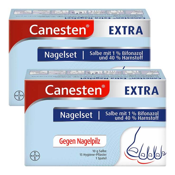 Canesten EXTRA Nagelset zur Behandlung von Nagelpilz, 2x1 St