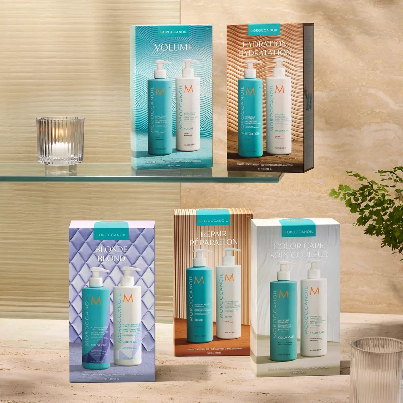 Moroccanoil Duo Box Extra Volume Shampoo + Conditioner 500 ml (Limited Edition)