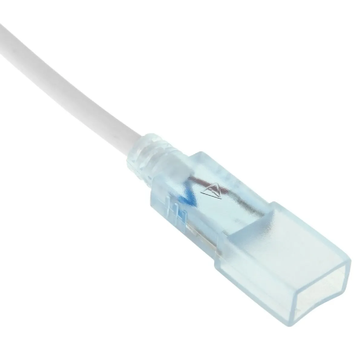Wewoo Câble Alimentation LED 50cm Blanc