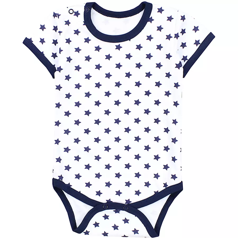 TupTam Jungen Baby Body Kurzarm 5er Pack rot Modell 1