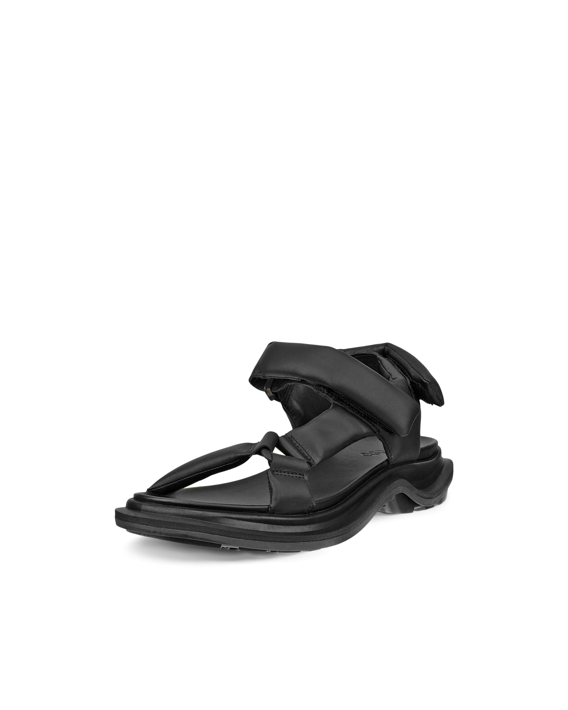 ECCO OFFROAD Damen Trekkingsandale aus Leder Schwarz
