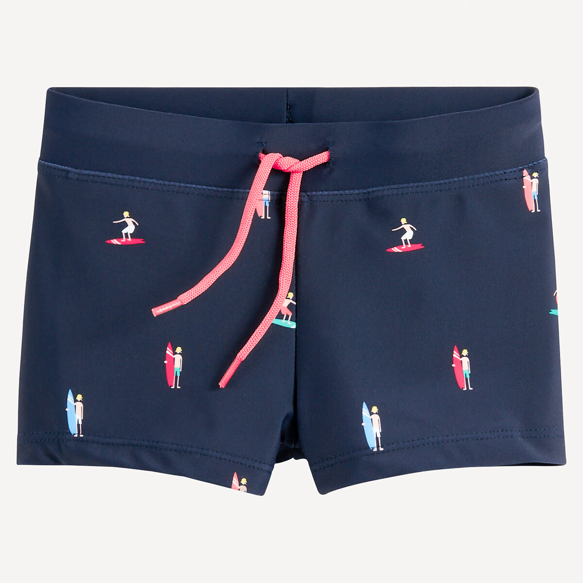 COLEÇÕES LA REDOUTE<br>Calções de banho com estampa de surfista
