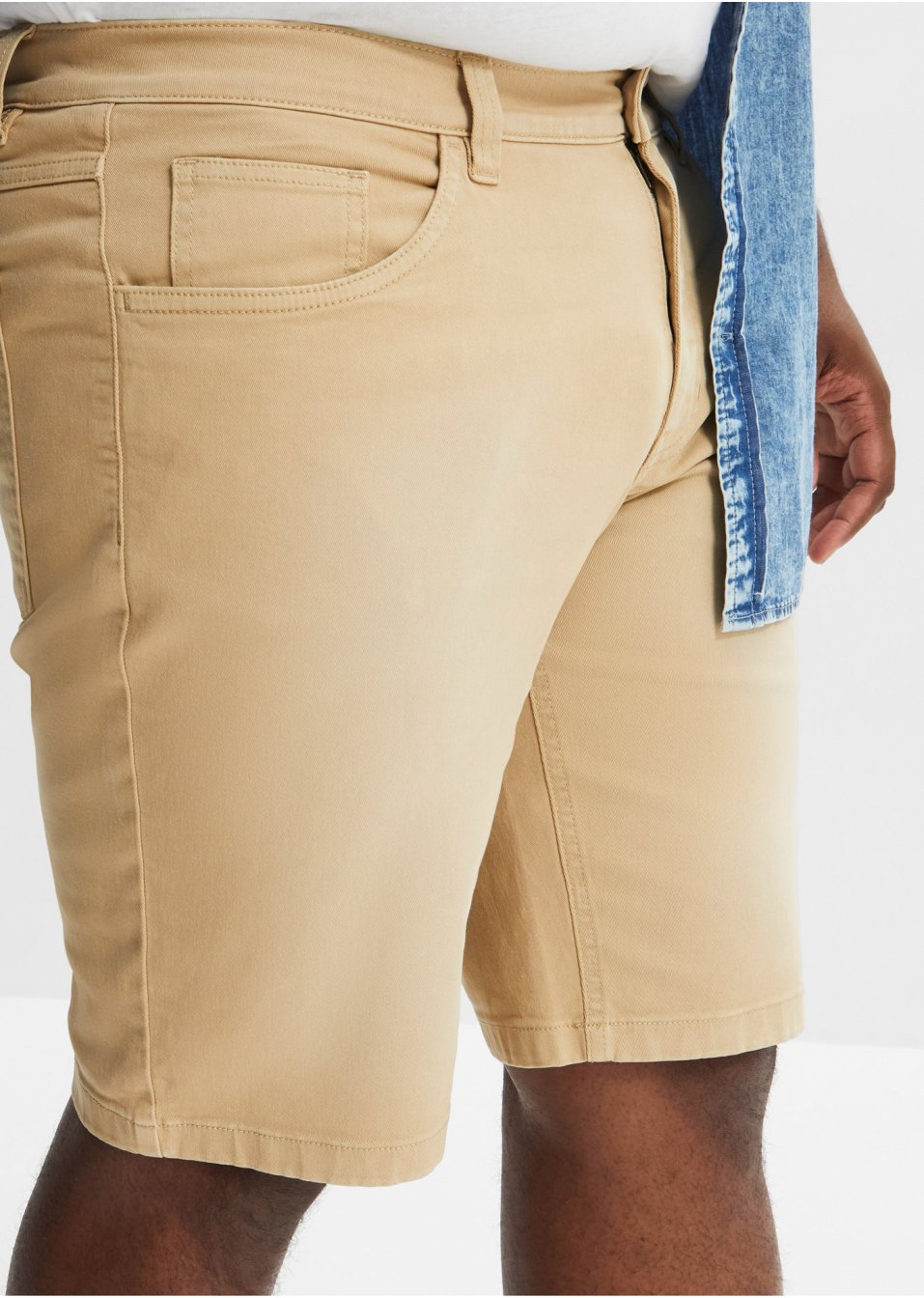 Bermuda coloré extensible, Regular Fit