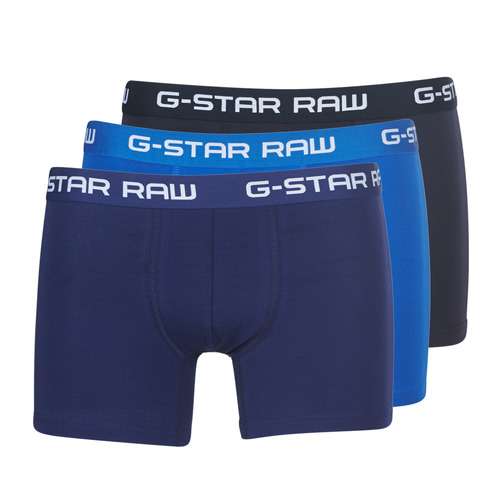 G-Star Raw - CLASSIC TRUNK CLR 3 PACK - Noir / Marine / Bleu