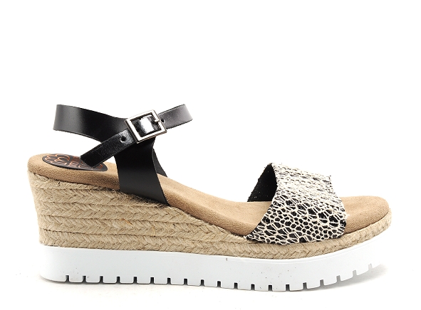 Porronet nu pieds talons femme fi2877 noir