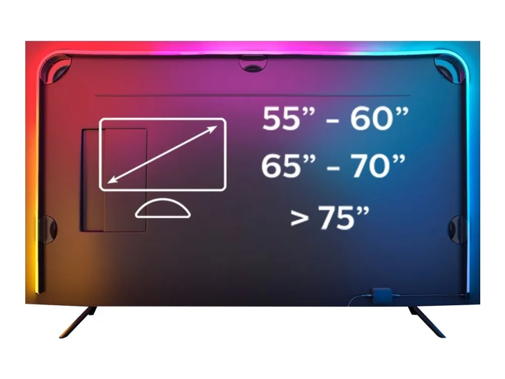Philips Hue Lightstrip Gradient for 65