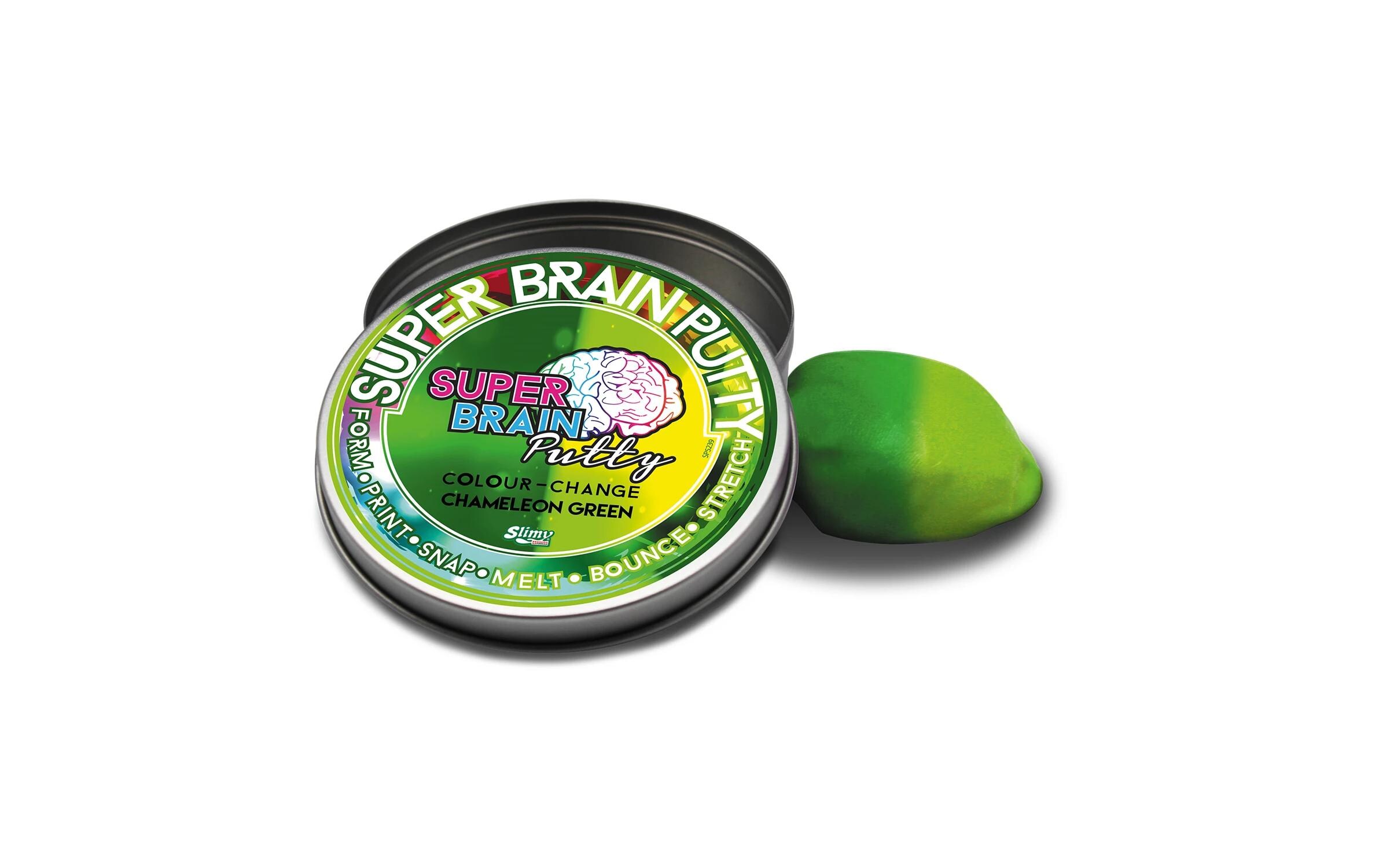 Knetmasse Slimy Super Brain Putty assortiert, 75 gWiederverwendbare Knetmasse