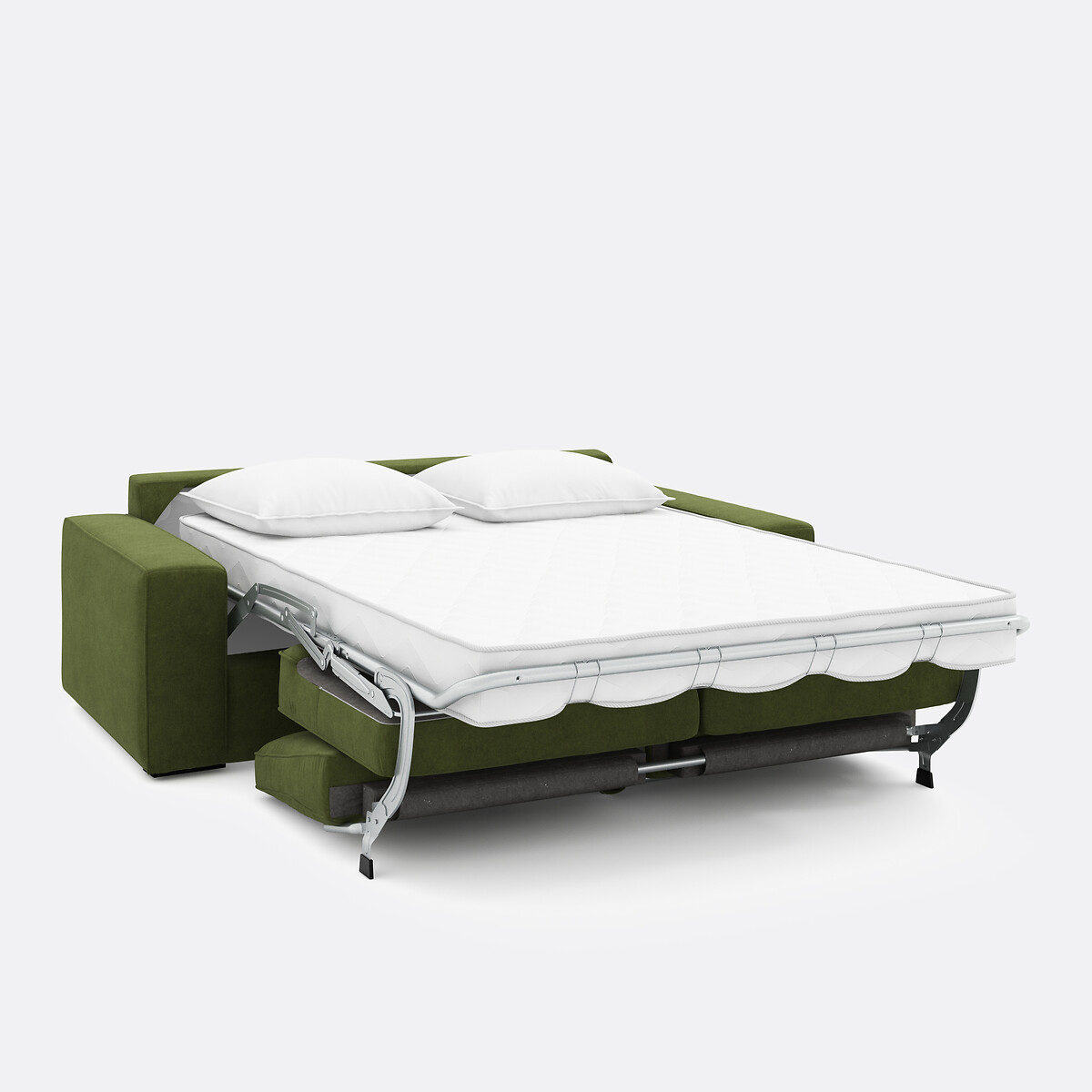 LA REDOUTE INTERIEURS<br>Sofá-cama de veludo, Bultex Cécilia