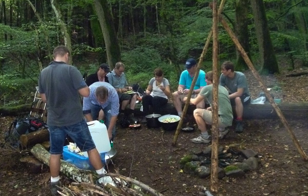 Survival-Training im Westerwald als Erlebnis I mydays