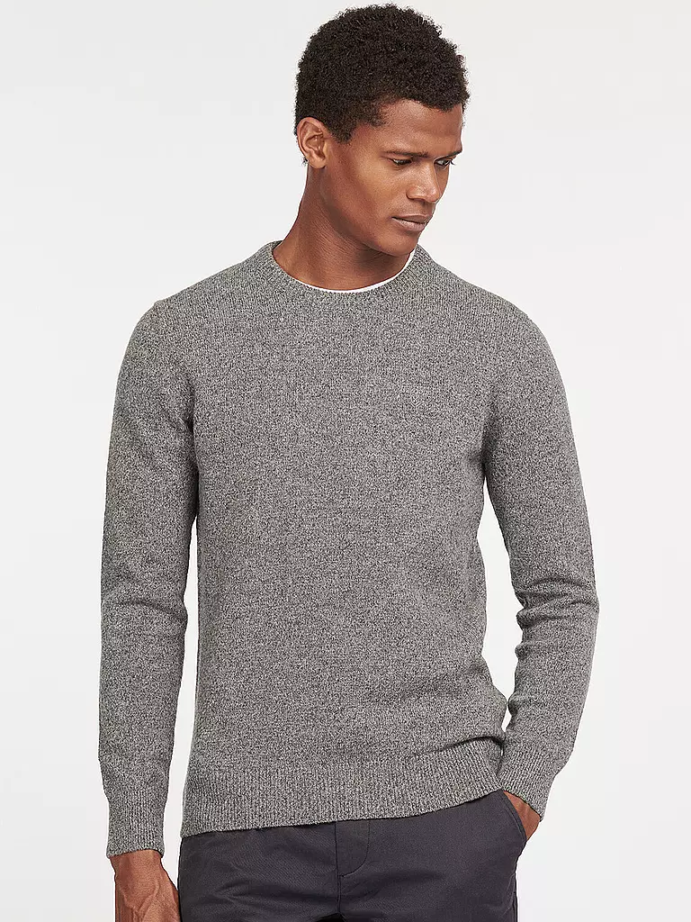 BARBOUR Pullover TISBURY grau
