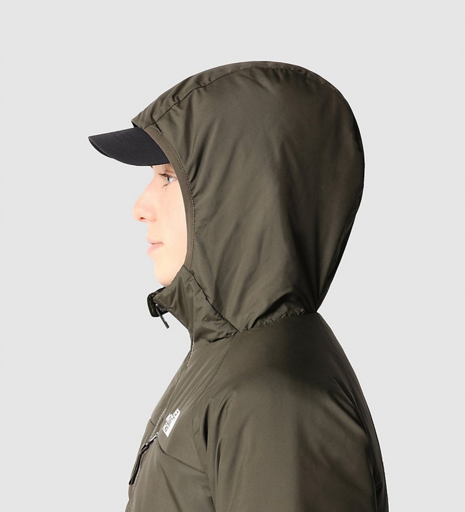 Casaco reversível The North Face, verde/preto para filhotes