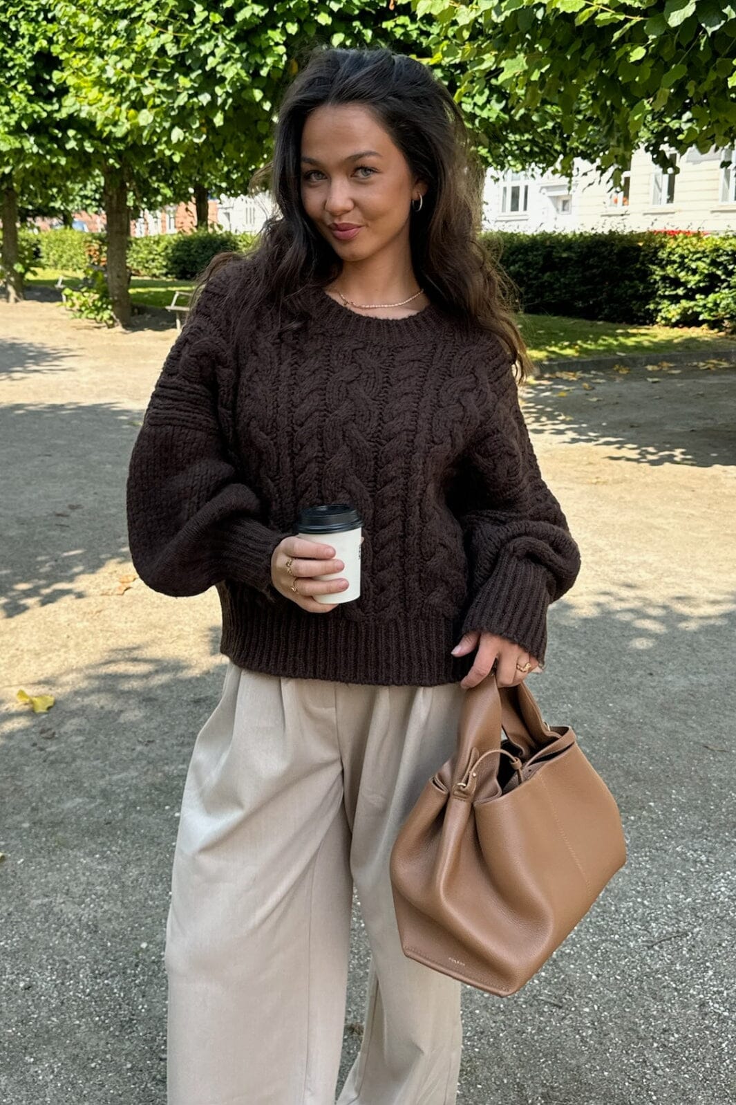 BYIC Noraic Sweater cbrown chocolate brown