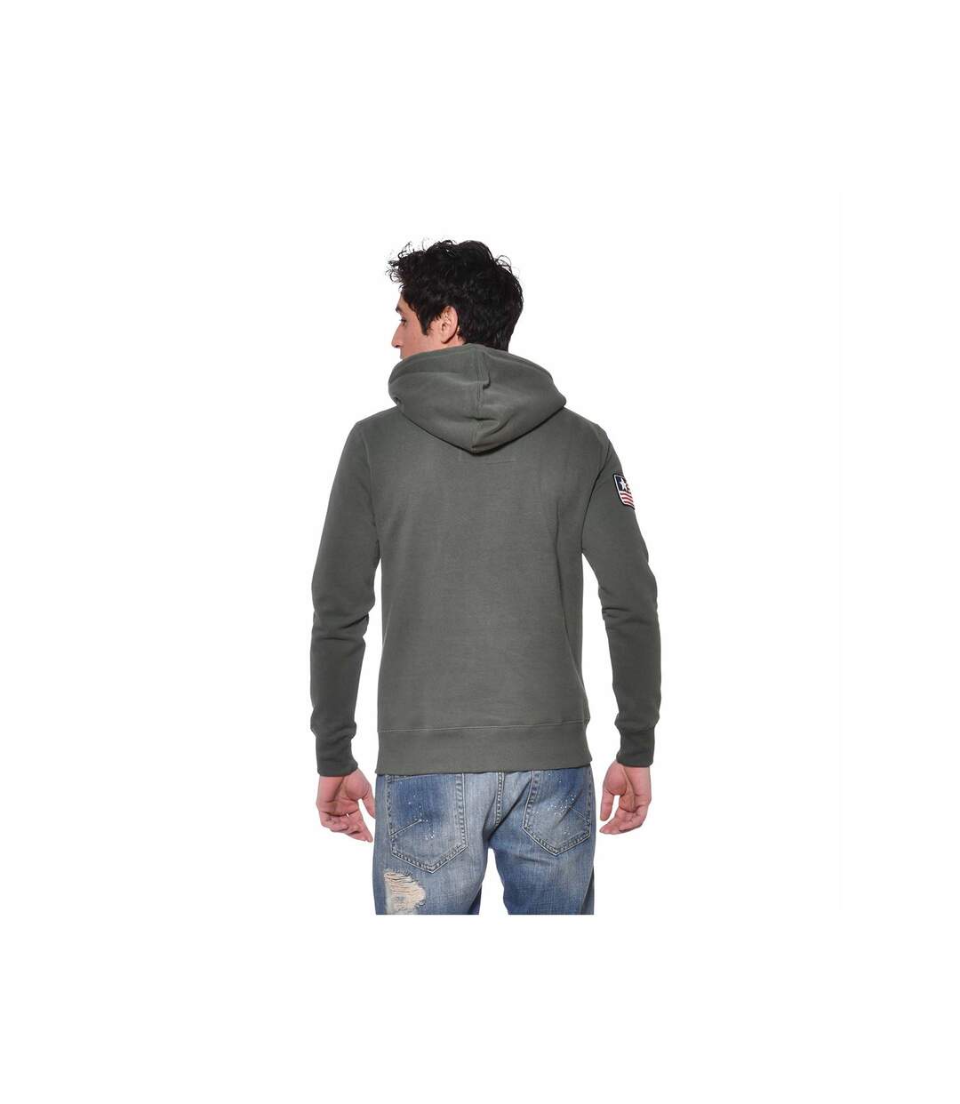 Sweat à capuche doublure sherpa homme Must