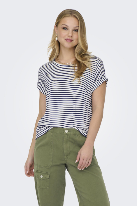 Only witte dames t-shirt
