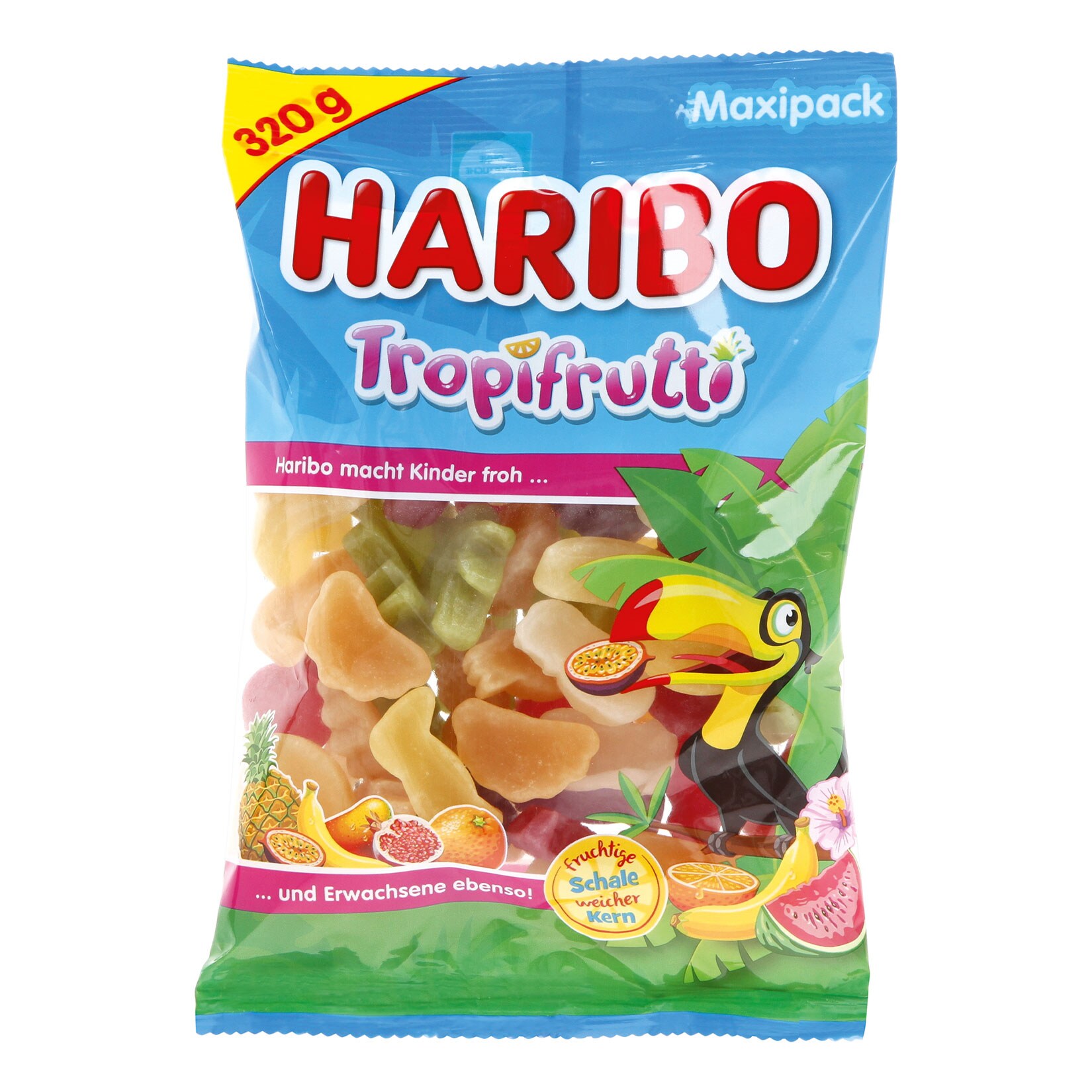 Haribo Fruchtgummi Tropi Frutti 320 g, 30er Pack