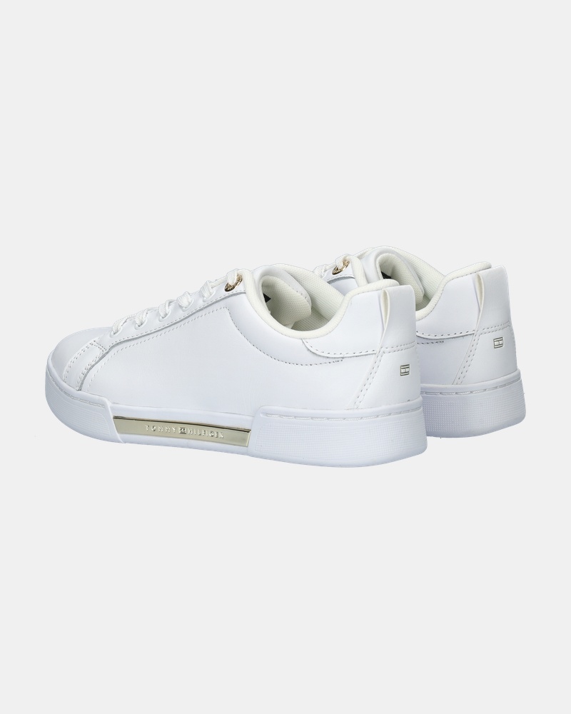 Tommy Hilfiger Sport Chique Court Lage sneakers  - wit