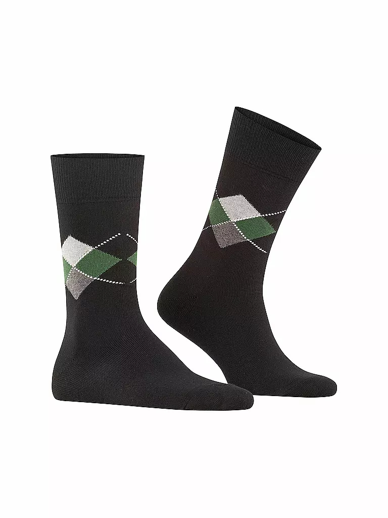 BURLINGTON Herren Socken 40-46 MULTI KING black  schwarz