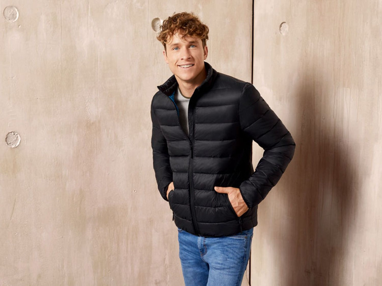 LIVERGY® Jas heren, met opstaande kraag, winddicht