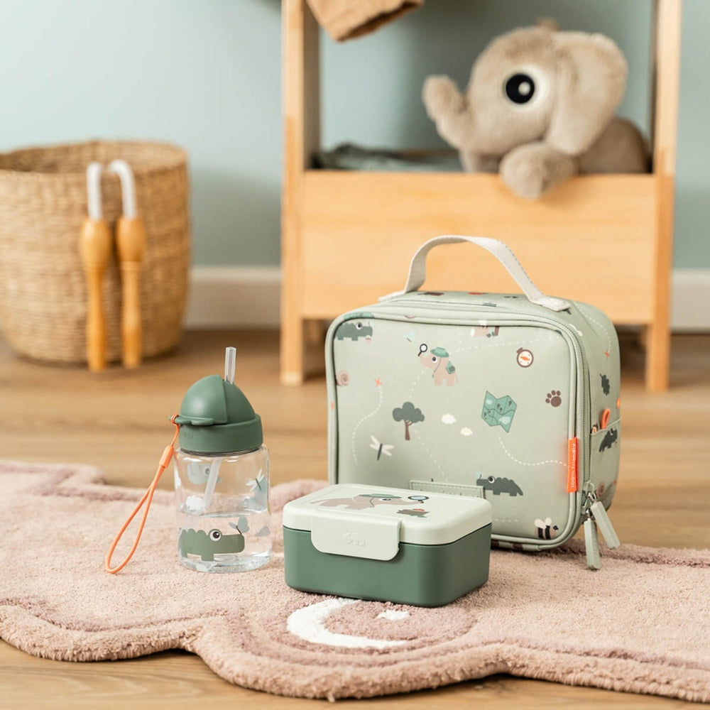 Køb DonebyDeer Green Tiny Trails Tiny Insulated Frokost Taske