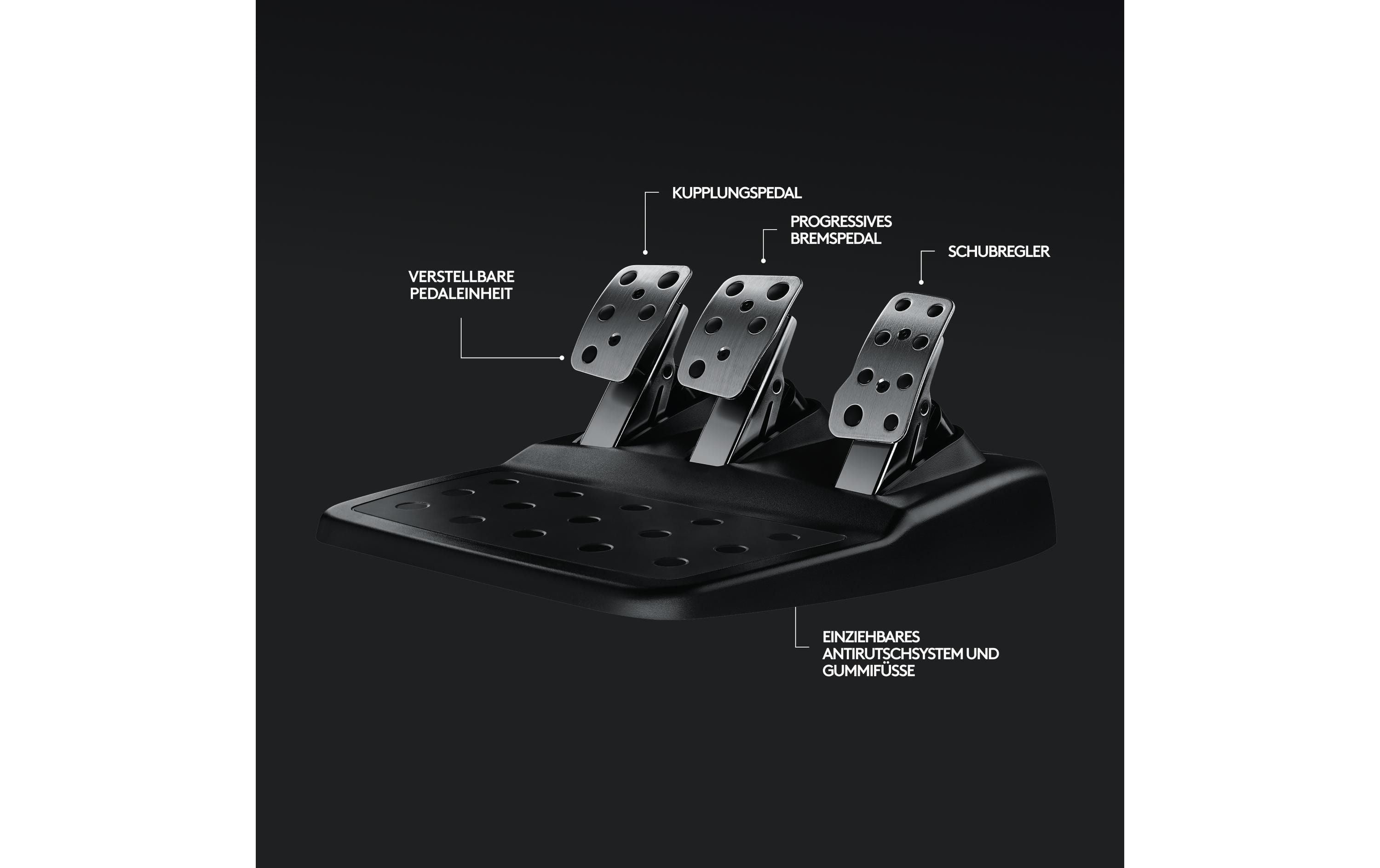 Lenkrad G920 Driving Force<br>Rennlenkrad und Pedale für Xbox Series X/S, Xbox One und Windows-PC