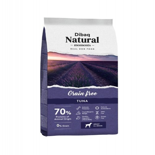 Acho que o sabor de atum sem grãos da Dibaq Natural Moments