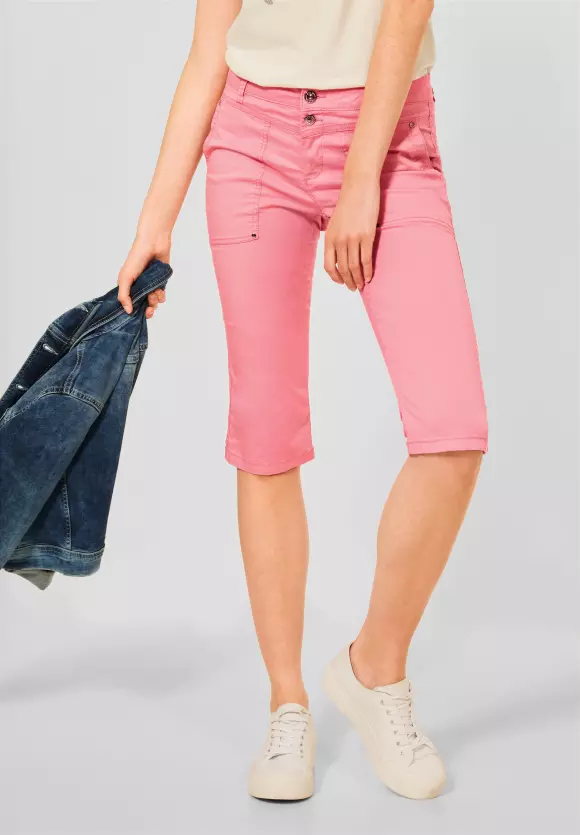 Casual Fit Bermuda - soft coral