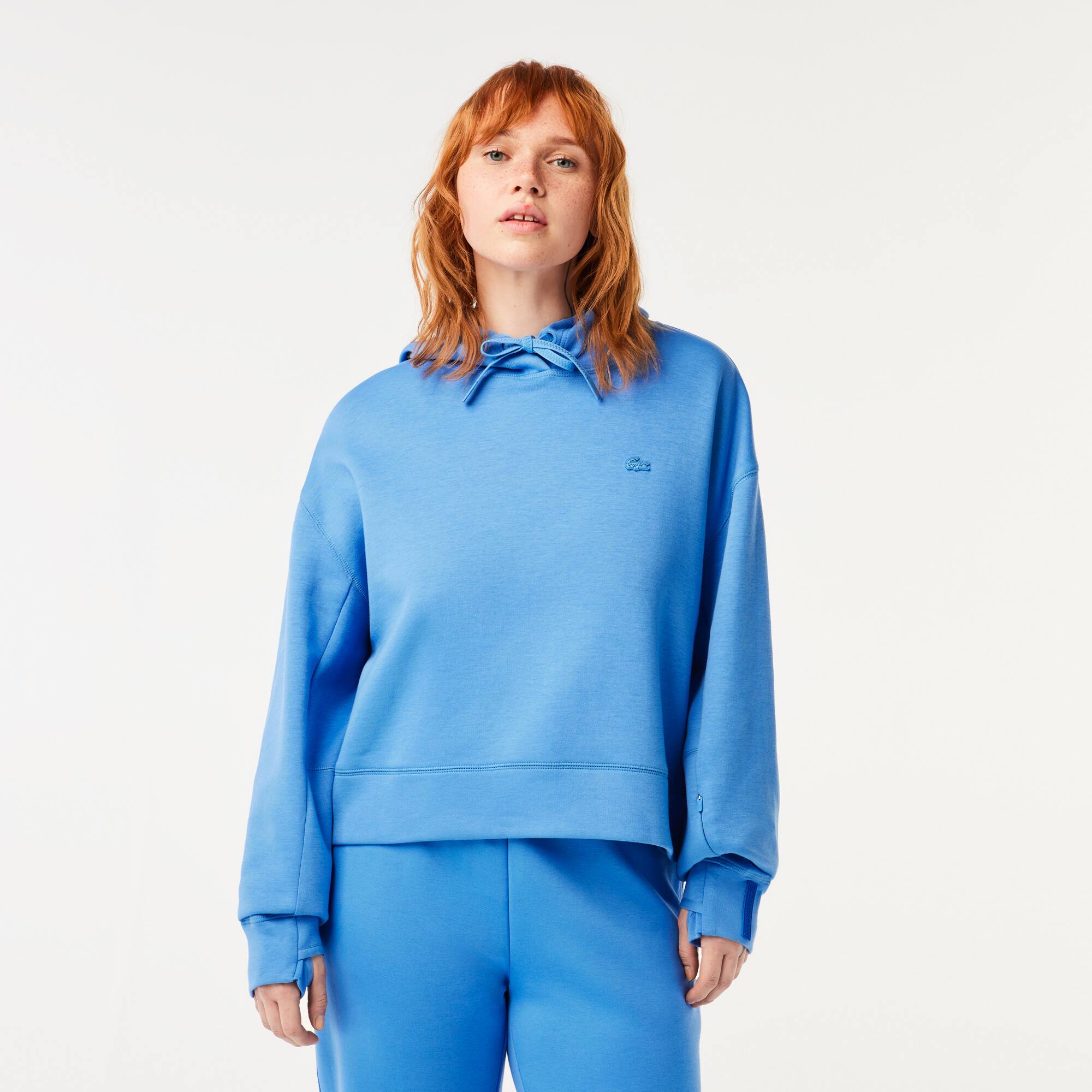 Damen LACOSTE Jogger Kapuzen-Sweatshirt Sweatshirts - Blau - Lacoste - Damen