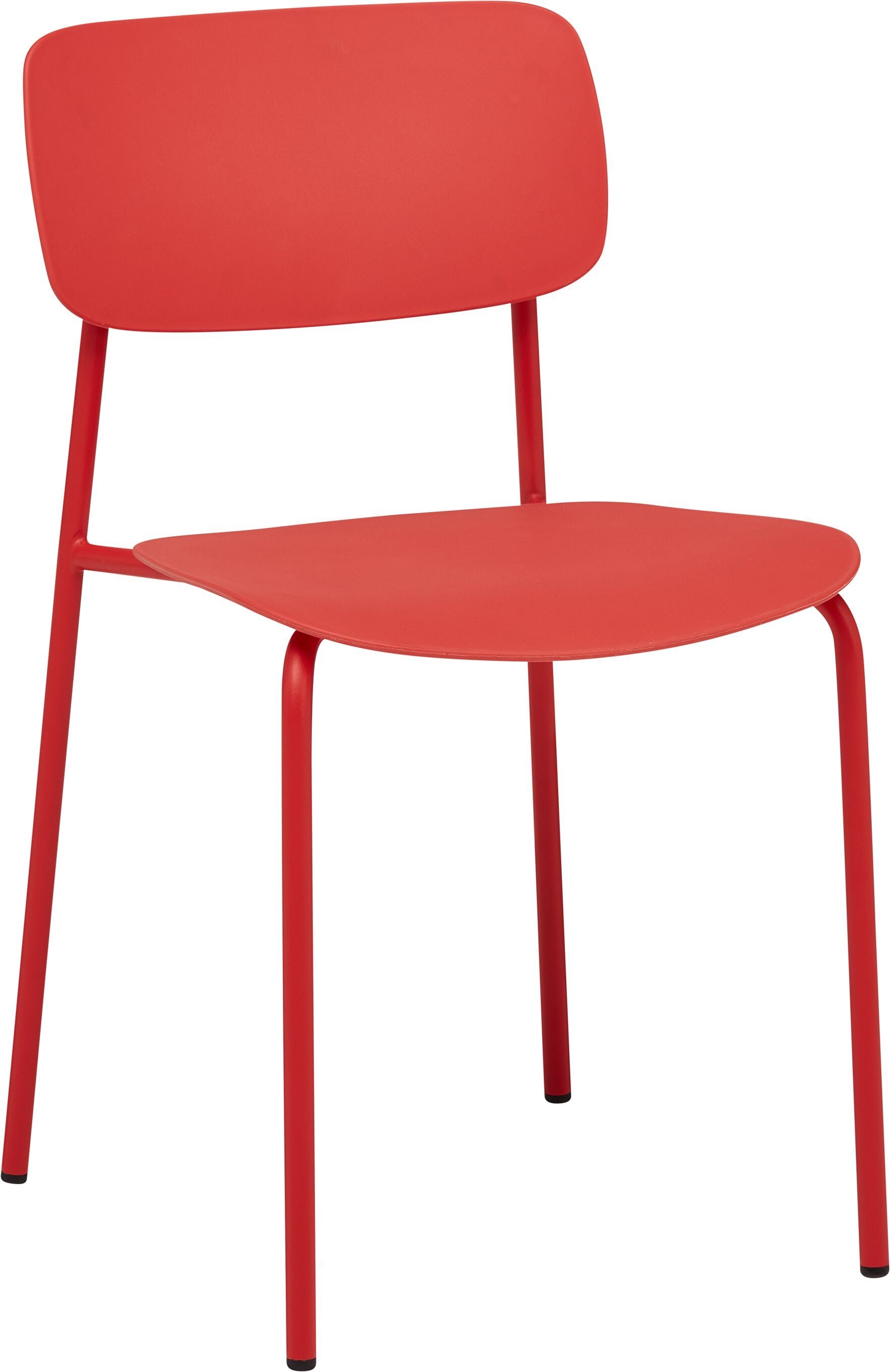 COLORE Stuhl Kunststoff - Blau / B: 43.5 cm x T: 51.0 cm x H: 78.0 cm