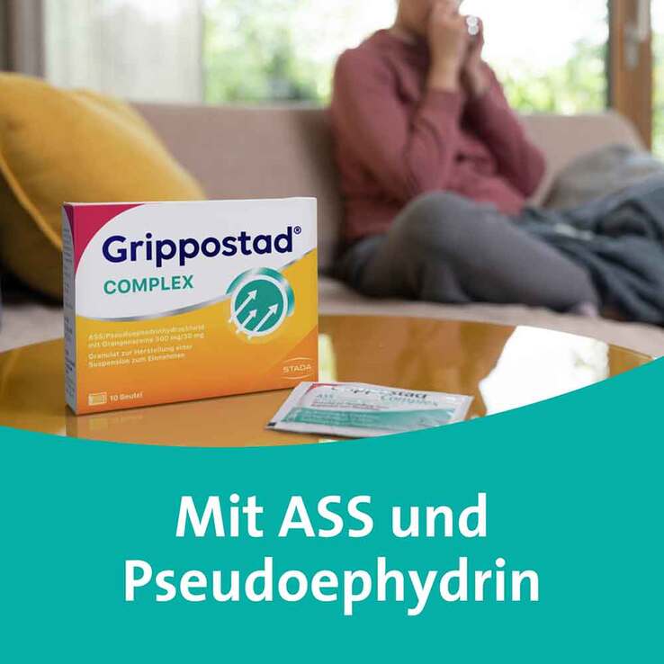 Grippostad COMPLEX mit Orangengeschmack, 20 St