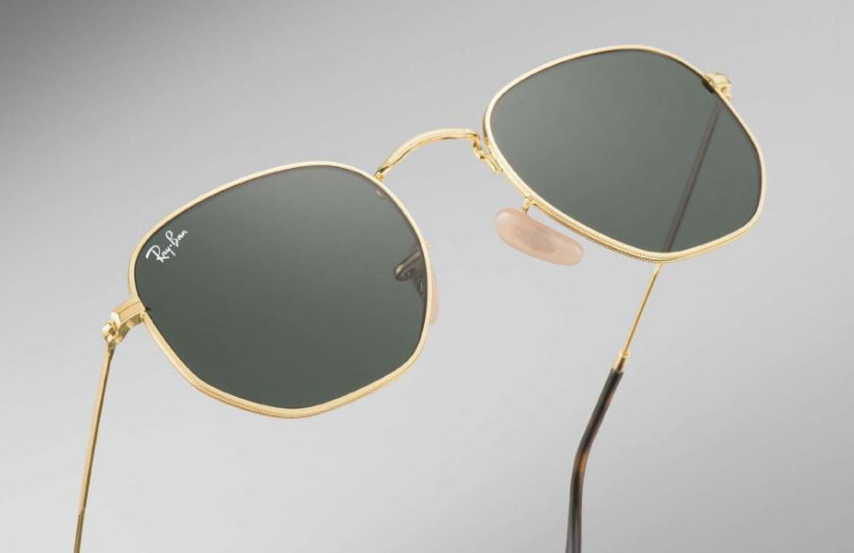 Ray-Ban<br>Hexagonal Gold