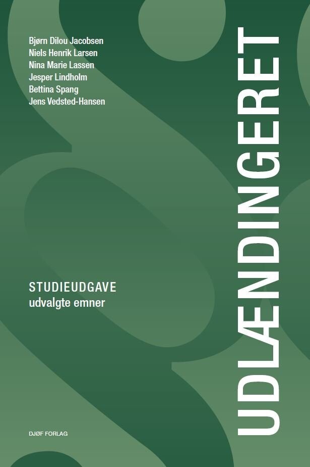 Udlændingeret - Studieudgave - Bjørn Dilou Jacobsen - Bog