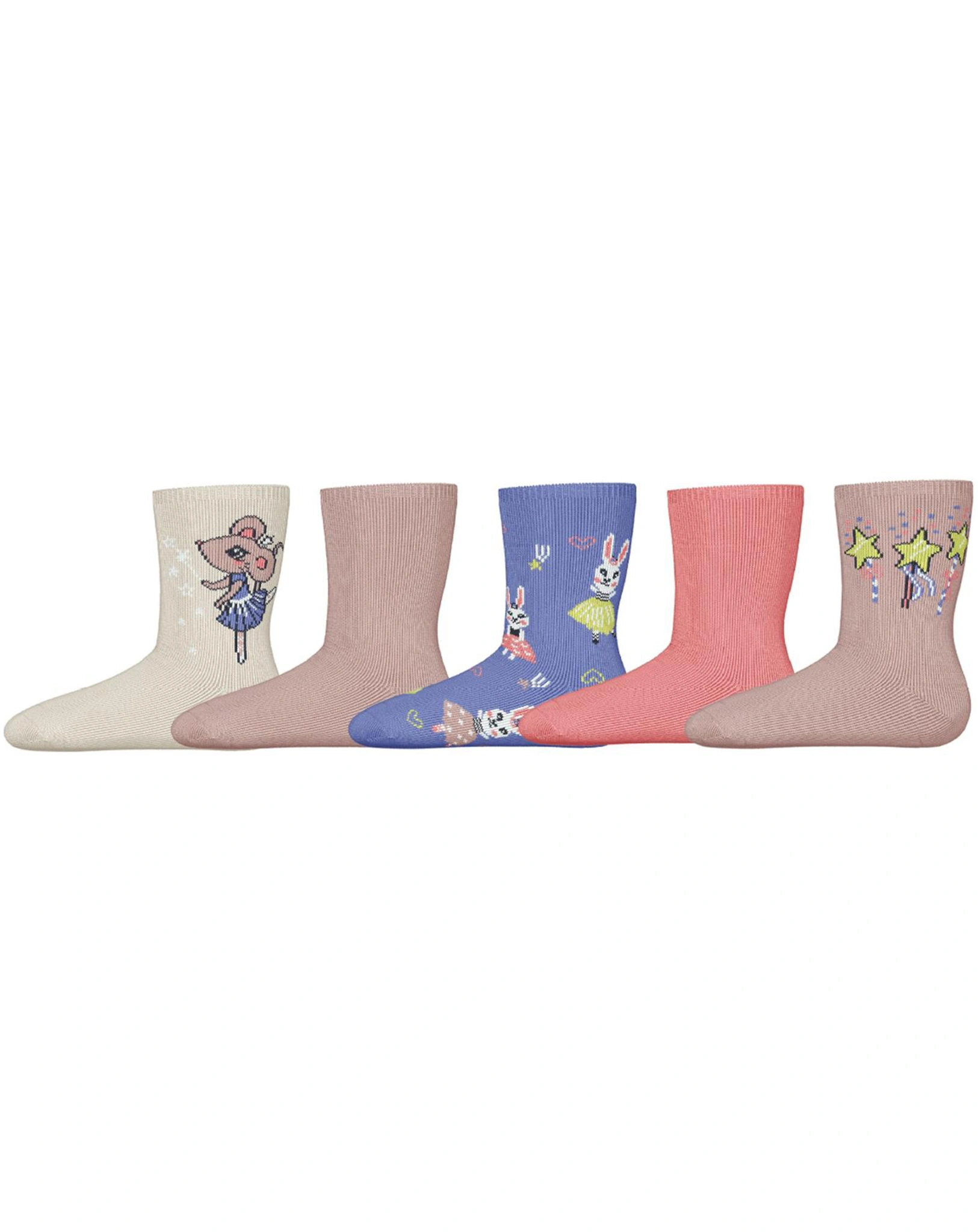 Socken NMFVINNI MAGIC 5er Pack in bunt