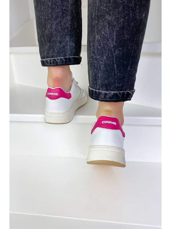Sneakers TIMELESS LOW TOP White - Crime London
