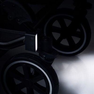 ABC Design LED Lampe til Barnevogn, Black