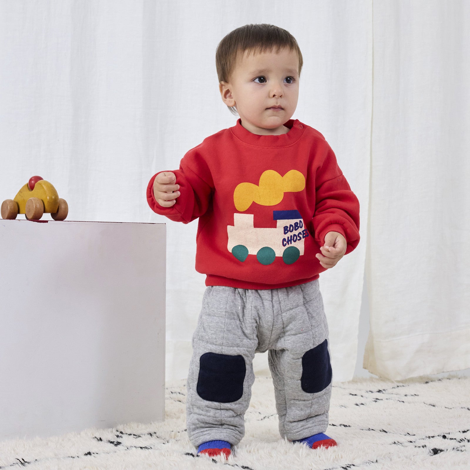 Baby Pullover Bobo Choo Choo Red