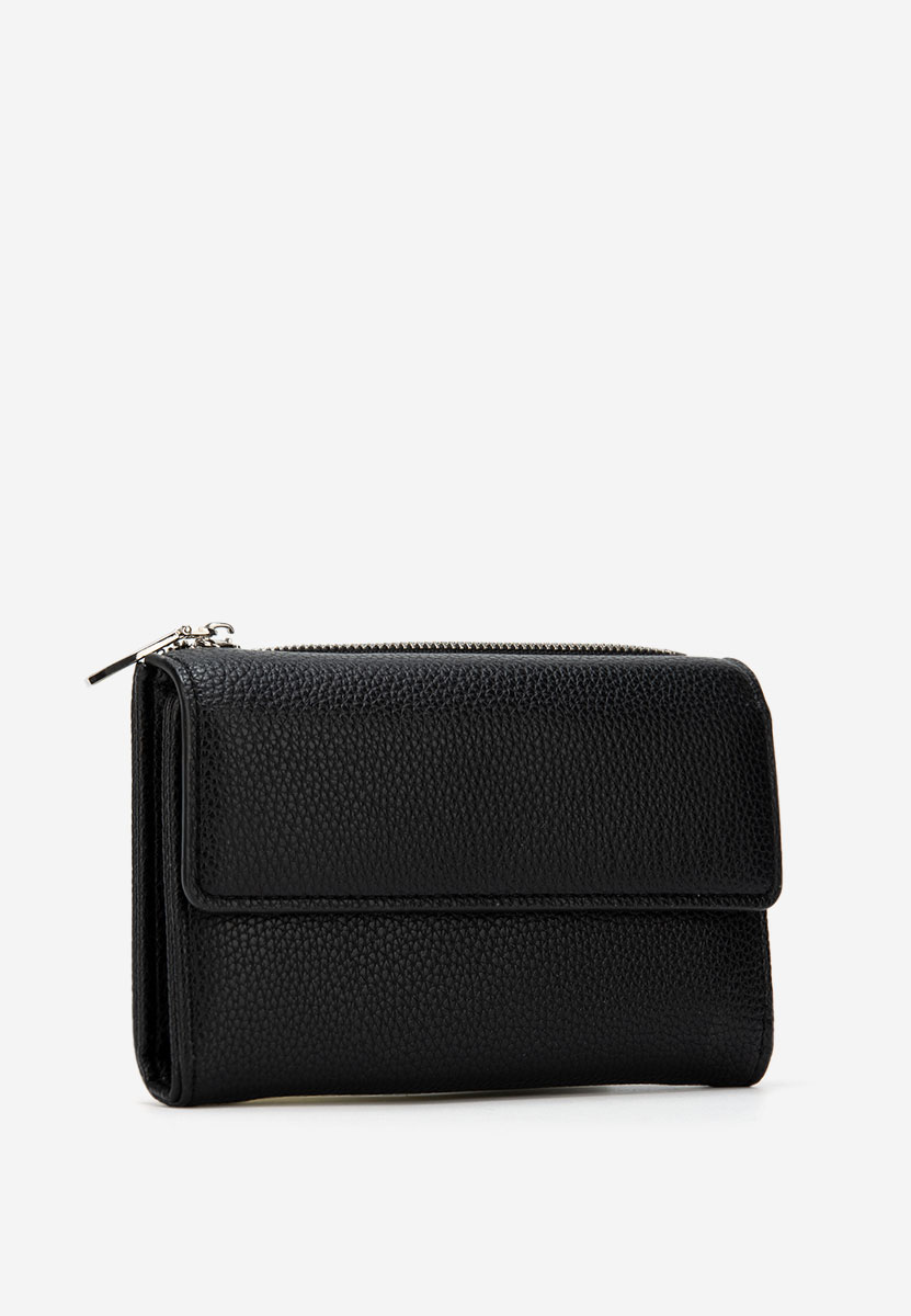 Portefeuille femme noir Delimia