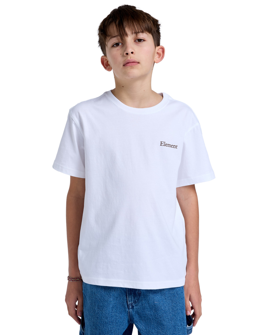 Element Smokey Bear Nest SS Youth Optic White