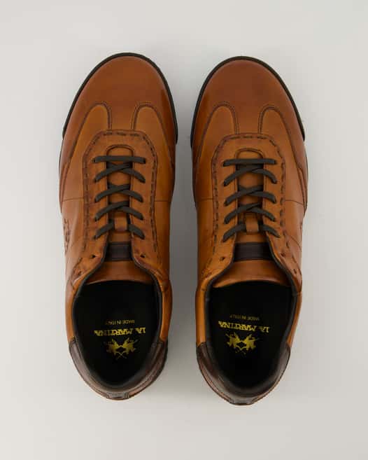 La Martina LFM232.050.3540 Schnürschuhe in Braun