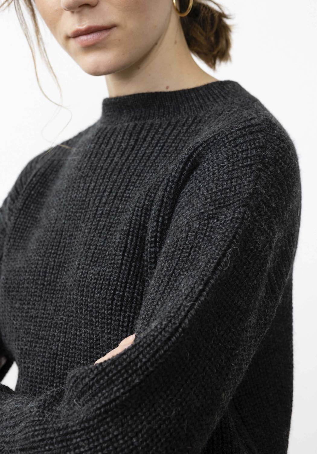 Jungle Folk Cardigan Tosca Anthracite