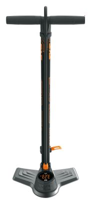 Pompe à Pied SKS Air-X-Plorer Digi 10.0 (Max144 PSI /10 bar) Noir / Orange
