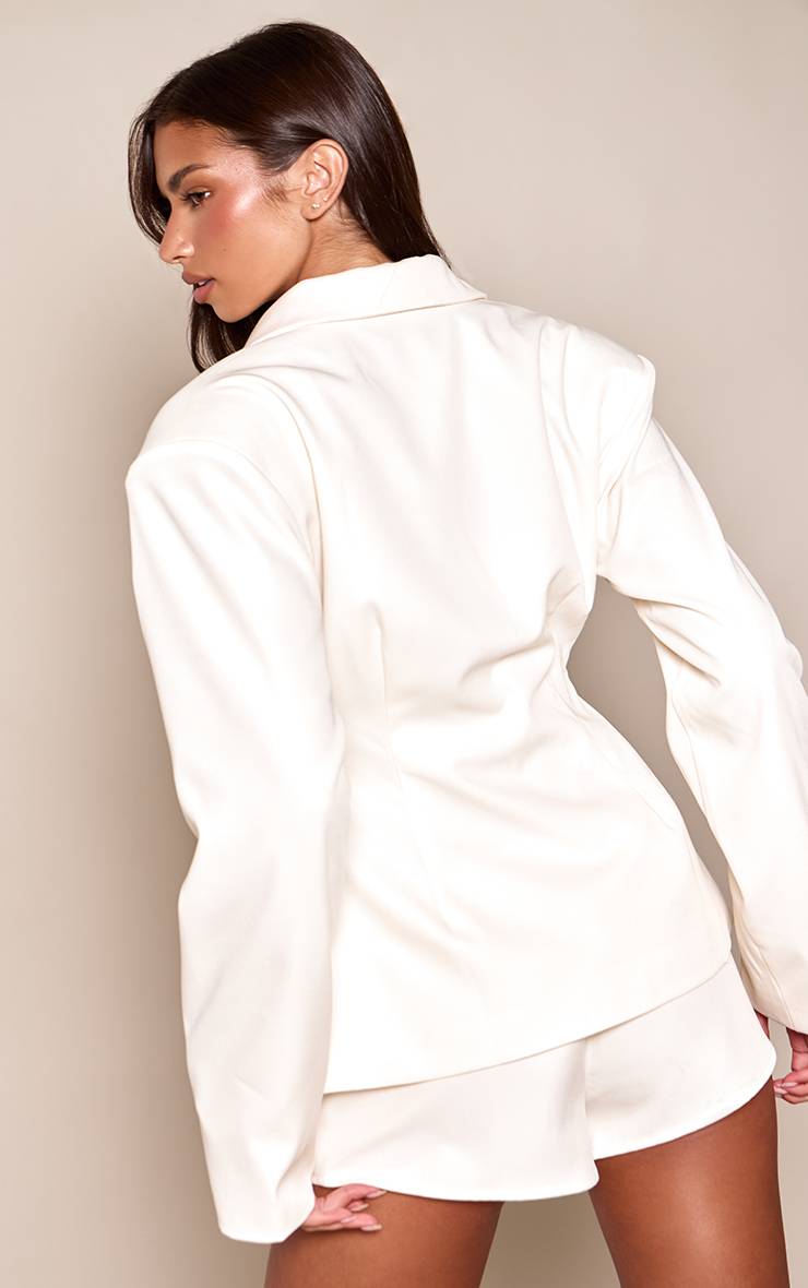 Amande Ensemble Court Taille Mi-haute Ajusté