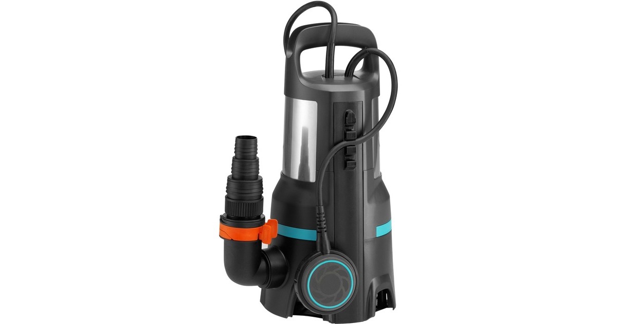 GARDENAVuilwaterpomp 25000 dompel- en drukpompen  (Zwart/roestvrij staal, 9046-20)