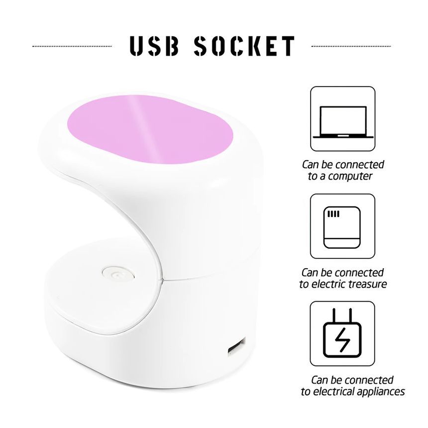 HOMTEC - USB Nail Art Lamp (Diverse ontwerpen)