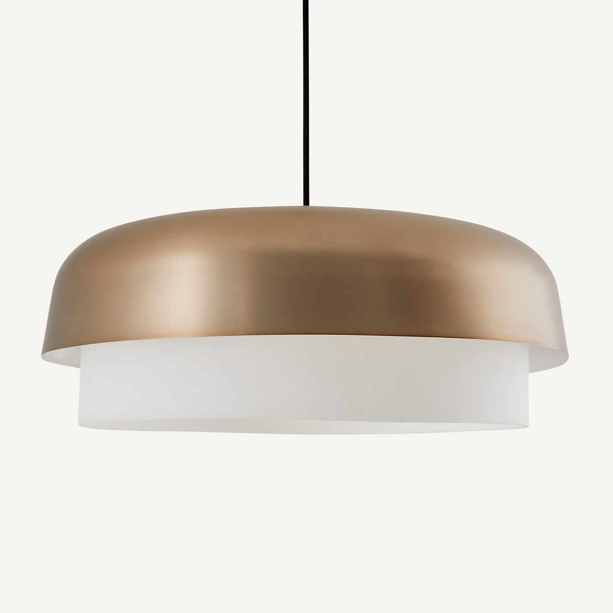 AM.PM<br>Luminária pendente metálica com acabamento em mocha, Clepsos