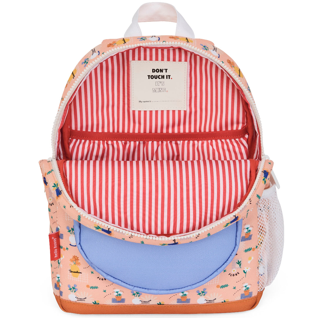 Hello hossy rugzak flore - 38 cm