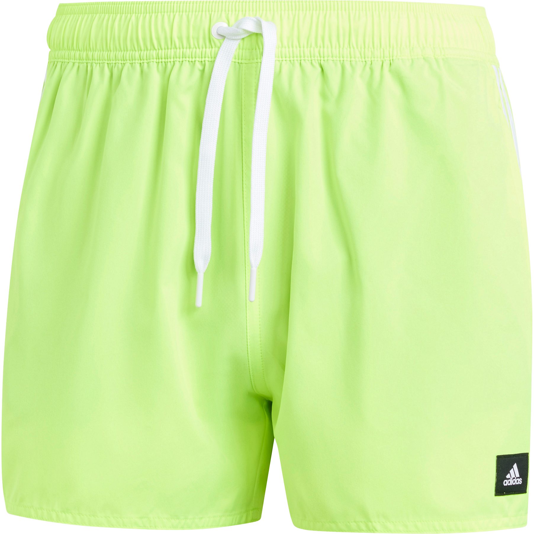 adidas 3-Streifen CLX Badeshorts Herren lucid lemon