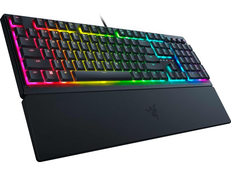 Razer Gaming-Tastatur Ornata V3 Flache Mecha-Membran-RGB-Gaming-Tastatur mit CH-Layout