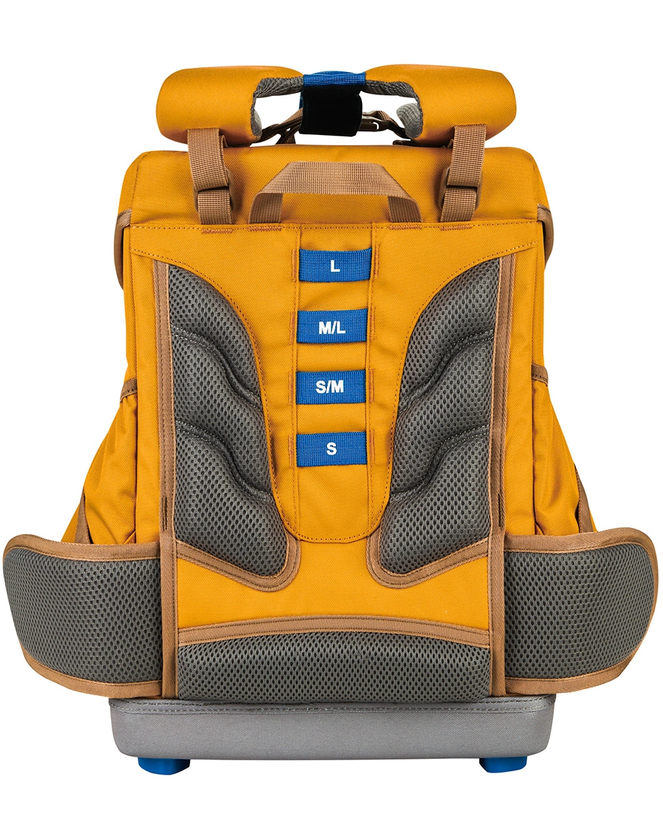 Schulranzen-Set BUDDY 4-teilig in golden yellow/cinnamon